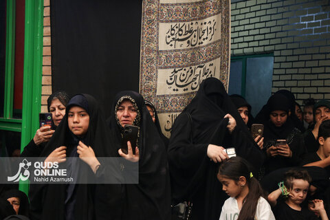 گزارش تصویری | تعزیه دوازدهم محرم در حسینیه کرمانی های مشهد