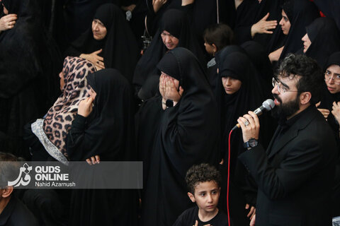 گزارش تصویری | تعزیه دوازدهم محرم در حسینیه کرمانی های مشهد