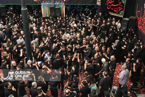 گزارش تصویری | تعزیه دوازدهم محرم در حسینیه کرمانی های مشهد