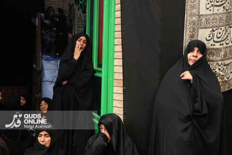 گزارش تصویری | تعزیه دوازدهم محرم در حسینیه کرمانی های مشهد