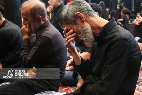 گزارش تصویری | تعزیه دوازدهم محرم در حسینیه کرمانی های مشهد