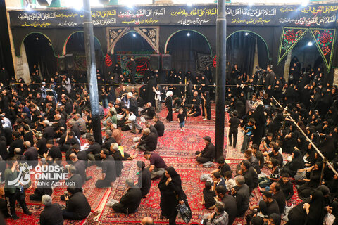 گزارش تصویری | تعزیه دوازدهم محرم در حسینیه کرمانی های مشهد