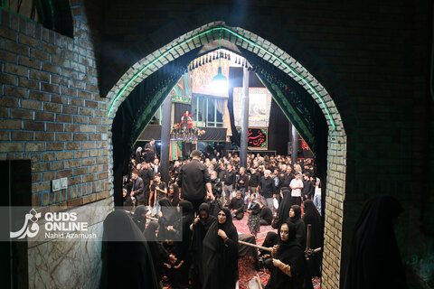 گزارش تصویری | تعزیه دوازدهم محرم در حسینیه کرمانی های مشهد