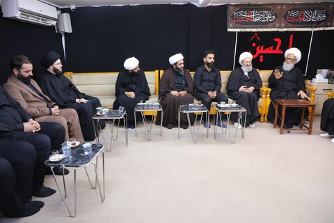 تقویت پیوندهای علمی قم و نجف؛ حضور آیت‌الله فقیهی در بیت مراجع عظام تقلید