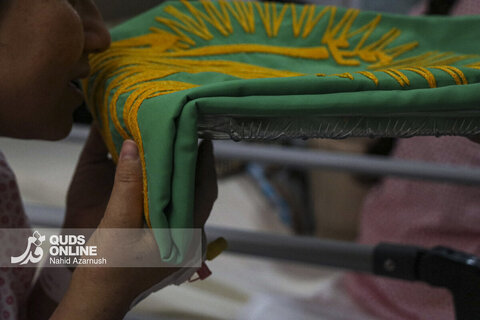 گزارش تصویری | عیادت خدام مجمع جهانی حضرت علی‌اصغر(ع) از نوزادان بیمارستان و زایشگاه خیریه جوادالائمه(ع) مشهد