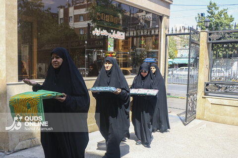 گزارش تصویری | عیادت خدام مجمع جهانی حضرت علی‌اصغر(ع) از نوزادان بیمارستان و زایشگاه خیریه جوادالائمه(ع) مشهد