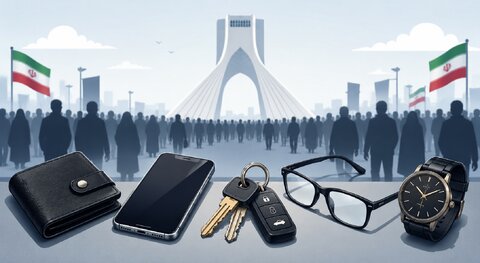 اینفوگرافیک | ۵ توصیه برای پیداکردن وسایل گم شده در مراسم تشییع رهبر شهید