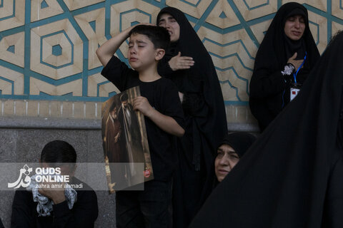 گزارش تصویری | مراسم وداع با رهبر شهید