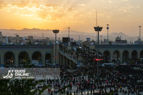 گزارش تصویری | مراسم وداع با رهبر شهید