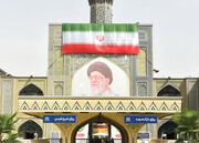 حریم خورشید در انتظار آخرین سلام / حرم مطهر رضوی با فضاآرایی نوین و طنین «باید برخاست» مهیای وداع شد