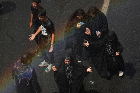 عکس | عکس‌های خبرگزاری آسوشیتدپرس AP از مراسم وداع با رهبر شهید انقلاب