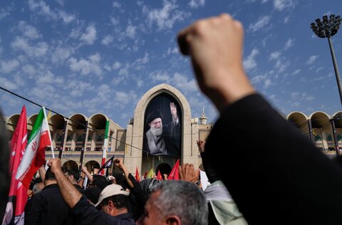 عکس | عکس‌های خبرگزاری آسوشیتدپرس AP از مراسم وداع با رهبر شهید انقلاب