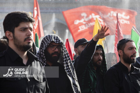 گزارش تصویری | مراسم اقامه نماز بر پیکر مطهر رهبر شهید انقلاب - یکشنبه ۱۴ تیر ۱۴۰۵ - مصلی تهران