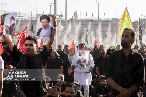 گزارش تصویری | مراسم اقامه نماز بر پیکر مطهر رهبر شهید انقلاب - یکشنبه ۱۴ تیر ۱۴۰۵ - مصلی تهران
