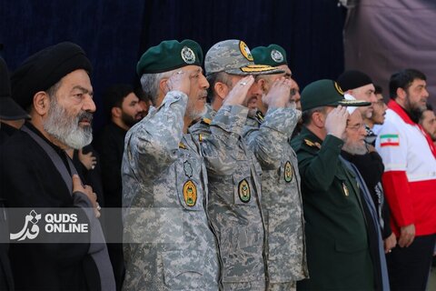 عکس | تصاویری از حضور مقامات در حاشیه اقامه نماز بر پیکر رهبر شهید انقلاب