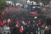 عکس | اولین تصویر از خودروی حامل پیکر رهبر شهید انقلاب