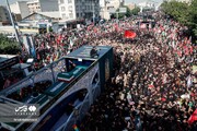 عکس | اولین تصویر از خودروی حامل پیکر رهبر شهید انقلاب