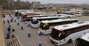 ۲۰۷ اتوبوس و میدل‌باس برای انتقال زائران به قم و مشهد اختصاص یافت