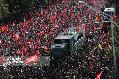 عکس | مراسم تشییع پیکر مطهر رهبر شهید انقلاب - تهران