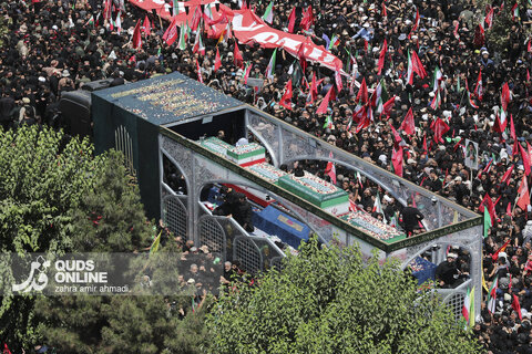 گزارش تصویری | مراسم تشییع پیکر مطهر رهبر شهید انقلاب - تهران