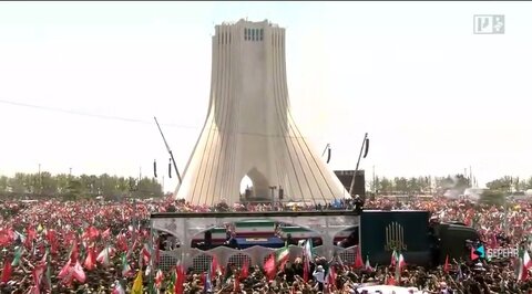 تهران در سوگ رهبر شهید / بدرقه میلیونی «آقای شهید ایران» در پایتخت