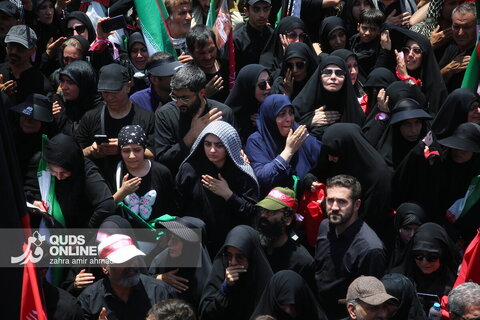 گزارش تصویری | مراسم تشییع پیکر مطهر رهبر شهید انقلاب - تهران