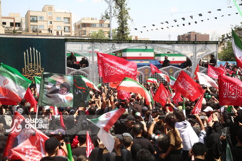 گزارش تصویری | مراسم تشییع پیکر مطهر رهبر شهید انقلاب - تهران