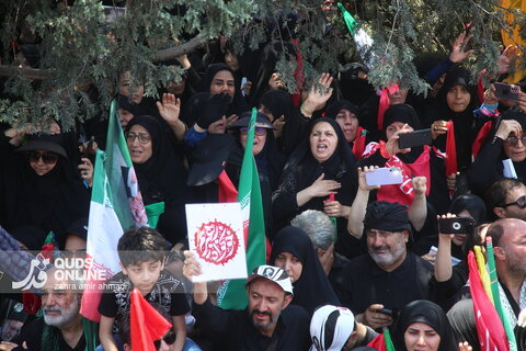 گزارش تصویری | مراسم تشییع پیکر مطهر رهبر شهید انقلاب - تهران