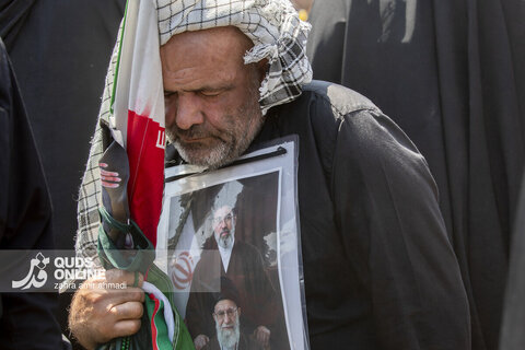 گزارش تصویری | مراسم تشییع پیکر مطهر رهبر شهید انقلاب - تهران - 2