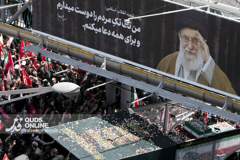 گزارش تصویری | مراسم تشییع پیکر مطهر رهبر شهید انقلاب - تهران - 2
