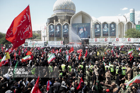 گزارش تصویری | مراسم تشییع پیکر مطهر رهبر شهید انقلاب - تهران - 2