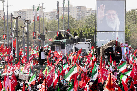 گزارش تصویری | مراسم تشییع پیکر مطهر رهبر شهید انقلاب - تهران - 2