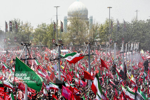 گزارش تصویری | مراسم تشییع پیکر مطهر رهبر شهید انقلاب - تهران - 2