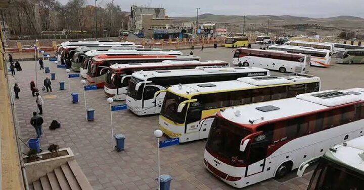 ۲۰۷ اتوبوس و میدل‌باس برای انتقال زائران به قم و مشهد اختصاص یافت