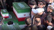 فیلم | اقامه نماز آیت الله جوادی آملی بر پیکر رهبر شهید انقلاب