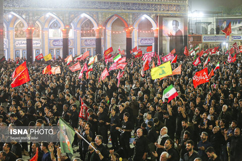 عکس | مسجد مقدس جمکران، ساعاتی پیش از اقامه نماز بر پیکر مطهر رهبر شهید انقلاب