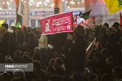 عکس | مسجد مقدس جمکران، ساعاتی پیش از اقامه نماز بر پیکر مطهر رهبر شهید انقلاب