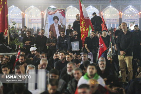 عکس | مسجد مقدس جمکران، ساعاتی پیش از اقامه نماز بر پیکر مطهر رهبر شهید انقلاب
