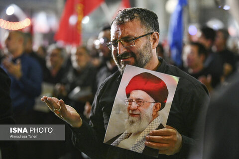 عکس | مسجد مقدس جمکران، ساعاتی پیش از اقامه نماز بر پیکر مطهر رهبر شهید انقلاب