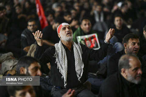 عکس | مسجد مقدس جمکران، ساعاتی پیش از اقامه نماز بر پیکر مطهر رهبر شهید انقلاب