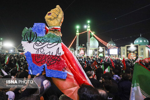 عکس | مسجد مقدس جمکران، ساعاتی پیش از اقامه نماز بر پیکر مطهر رهبر شهید انقلاب