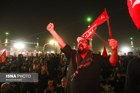 عکس | مسجد مقدس جمکران، ساعاتی پیش از اقامه نماز بر پیکر مطهر رهبر شهید انقلاب
