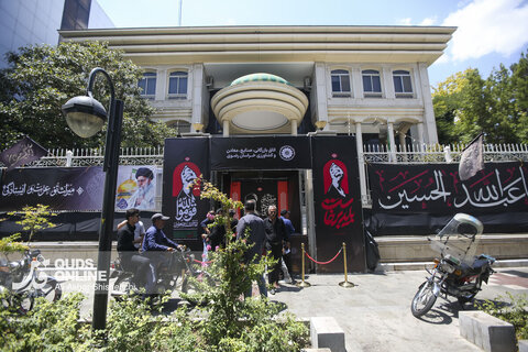 گوشه ای از آماده سازی مواکب خدمت رسان امام شهید در مشهد