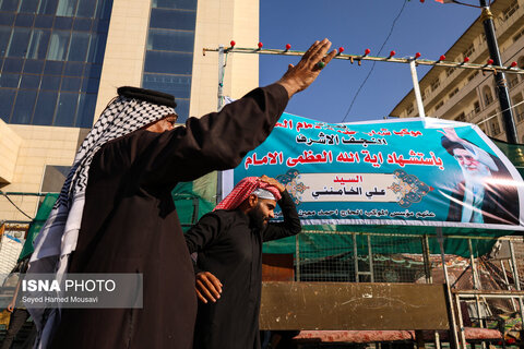 عکس | نجف در آستانه برگزاری تشییع رهبر شهید انقلاب