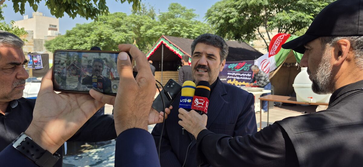 برپایی ۱۵ سیاه‌چادر عشایری برای خدمت‌رسانی به زائران در مشهد