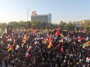 نجف در سیل جمعیت؛ میلیون‌ها عزادار رهبر شهید ایران را تا حرم امیرالمؤمنین(ع) بدرقه کردند