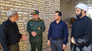 بازدید فرماندار بشرویه از موکب‌ها و نحوه خدمت‌رسانی به زائران مشهد مقدس