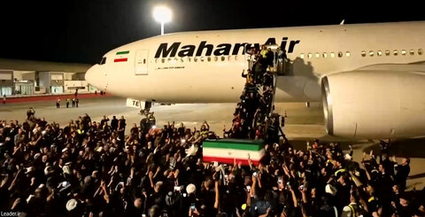 عکس | استقبال رسمی از پیکر مطهر امام شهید در عراق