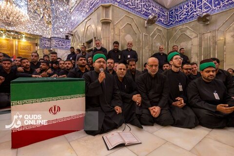 عکس | بدرقه آقای شهید ایران در عراق