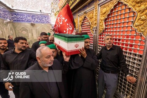 عکس | بدرقه آقای شهید ایران در عراق